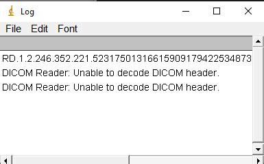 tudor imagej|Problem using Tudor DICOM plugin in a sequence of pictures.